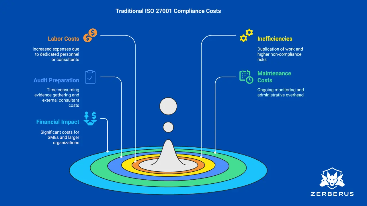 Cost of traditional vs automated compliance