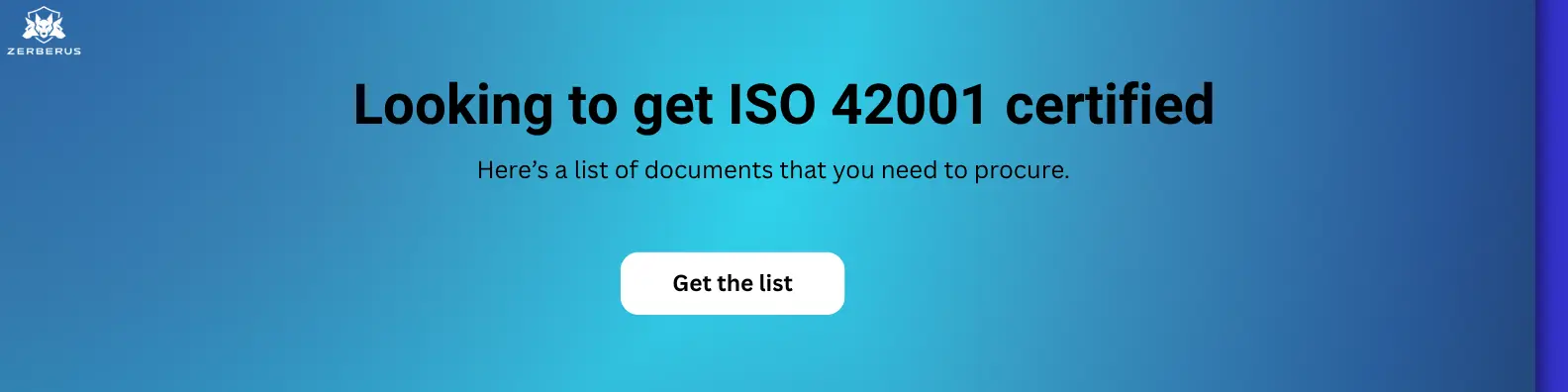 Get ISO 42001 certified quickly!